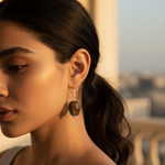 Load image into Gallery viewer, Smoky Quartz Sterling Silver Earrings | Faceted Gemstone Jewelry