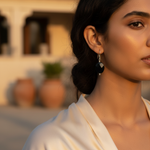 Load image into Gallery viewer, 925 Silver Black Onyx Earrings for Women | Daily Wear