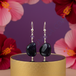 Load image into Gallery viewer, Amethyst Drop Earrings | 925 Silver | Natural Stone Jewelry