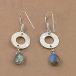 Load image into Gallery viewer, 925 Silver Labradorite Drop Earrings for Women | Gift Jewelry