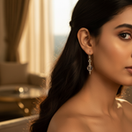 Load image into Gallery viewer, 925 Silver Crystal Bead Earrings for Women | Dangle Jewelry