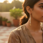 Load image into Gallery viewer, 925 Silver Citrine Dangle Earrings for Women | Gemstone Jewelry