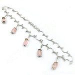 Load image into Gallery viewer, 925 Silver Rose Quartz Necklace for Women | Dainty Jewelry