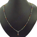 Load image into Gallery viewer, 925 Silver Multi-Gemstone Beaded Necklace for Women | Gift Jewelry