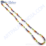 Load image into Gallery viewer, Colorful beaded gemstone necklace featuring a variety of natural gemstones in different colors and shapes.