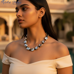 Load image into Gallery viewer, Silver Bead Necklace for Women | Fashion Jewelry