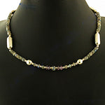 Load image into Gallery viewer, Labradorite & gold plating Bead Necklace for Women | Gemstone Jewelry