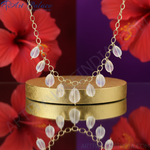 Load image into Gallery viewer, Silver Moonstone Dangle Necklace | Women's Jewelry | Gift