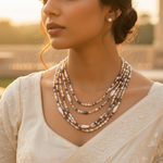 Load image into Gallery viewer, Multi-Color Pearl Bead Necklace | Freshwater Pearl Jewelry