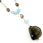 Load image into Gallery viewer, Smoky Quartz & Gemstone Necklace | Sterling Silver | Women's Gift