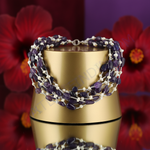 Load image into Gallery viewer, Amethyst & Pearl Beaded Necklace | Purple Gemstone Jewelry