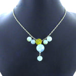 Load image into Gallery viewer, Silver Beaded Gemstone Necklace for Women | Fashion Jewelry