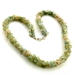 Load image into Gallery viewer, Green Gemstone Bead Necklace | Women's Fashion Jewelry