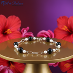 Load image into Gallery viewer, Black & White Bead Necklace for Women | Fashion Jewelry