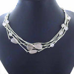 Load image into Gallery viewer, Silver Rose Quartz Necklace for Women | Gemstone Jewelry Gift