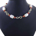 Load image into Gallery viewer, Beaded Necklace with gold plating Chain for Women | Fashion Jewelry