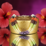 Load image into Gallery viewer, Beaded Gemstone Necklace | Colorful Bead Necklace for Women