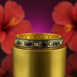 Load image into Gallery viewer, gold plating Bangle Bracelet with Gemstones | Luxury Jewelry for Women