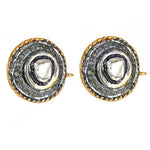 Load image into Gallery viewer, gold plating & Diamond Stud Earrings for Women | Luxury Jewelry