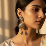Load image into Gallery viewer, gold plating Teardrop Earrings with Diamonds | Luxury Jewelry for Women