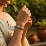 Load image into Gallery viewer, Silver Cubic Zirconia Bangle Bracelet for Women | Daily Wear