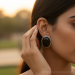 Load image into Gallery viewer, 925 Silver Onyx Ring for Women | Statement Jewelry