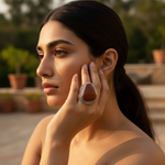 Load image into Gallery viewer, Silver Red Jasper Ring for Women | Statement Gemstone Jewelry