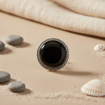 Load image into Gallery viewer, 925 Silver Black Onyx Ring for Women | Statement Jewelry