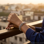 Load image into Gallery viewer, 925 Silver Pearl & Rose Quartz Bracelet for Women | Gift