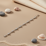 Load image into Gallery viewer, Silver Cubic Zirconia Bracelet for Women | Party Jewelry