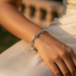 Load image into Gallery viewer, 925 Silver Flower Bracelet for Women | Delicate Jewelry Gift