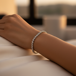 Load image into Gallery viewer, 925 Silver Cubic Zirconia Tennis Bracelet for Women | Gift