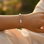 Load image into Gallery viewer, 925 Silver Heart Bracelet for Women | Delicate Jewelry Gift