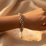 Load image into Gallery viewer, 925 Silver Cross Bracelet for Men | Religious Jewelry Gift