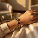 Load image into Gallery viewer, Smoky Quartz Bracelet | 925 Sterling Silver | Women's Jewelry