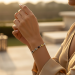 Load image into Gallery viewer, 925 Silver Multi-Gemstone Bracelet for Women | Daily Wear