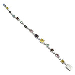Load image into Gallery viewer, 925 Silver Multi-Gemstone Bracelet for Women | Daily Wear