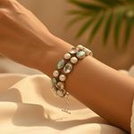 Load image into Gallery viewer, 925 Silver Gemstone Bracelet for Women | Statement Jewelry