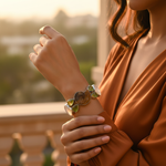 Load image into Gallery viewer, 925 Silver Gemstone Bracelet for Women | Statement Jewelry