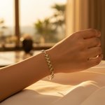 Load image into Gallery viewer, 925 Silver Bracelet with Yellow Gemstones for Women | Gift