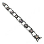 Load image into Gallery viewer, 925 Silver Rose Quartz Bracelet for Women | Statement Jewelry