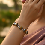 Load image into Gallery viewer, 925 Silver Tiger Eye Bracelet for Women | Statement Jewelry