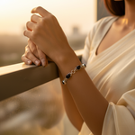 Load image into Gallery viewer, 925 Silver Onyx Stone Bracelet for Women | Classic Jewelry