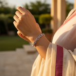 Load image into Gallery viewer, 925 Silver Amethyst Bracelet for Women | Square Stone Jewelry