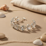Load image into Gallery viewer, Clear Quartz Gemstone Bracelet | 925 Silver | Women's Jewelry