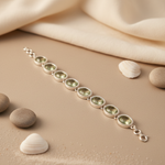 Load image into Gallery viewer, 925 Silver Green Amethyst Bracelet for Women | Gift Jewelry