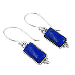 Load image into Gallery viewer, 925 Silver Lapis Lazuli Earrings for Women | Gemstone Jewelry