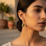 Load image into Gallery viewer, 925 Silver Citrine Drop Earrings for Women | Gemstone Jewelry