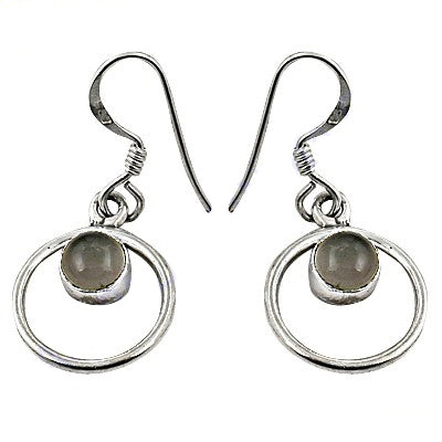 925 silver moonstone earrings for women | dangle earrings