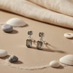Load image into Gallery viewer, 925 Silver Labradorite Drop Earrings for Women | Dangle Jewelry